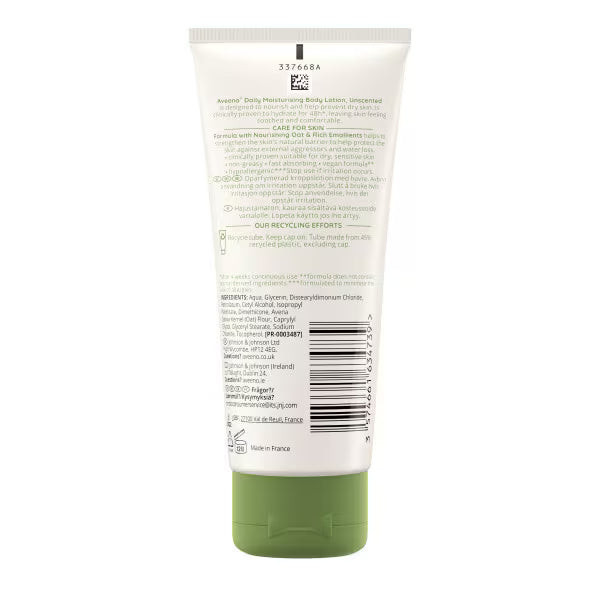 Aveeno daily moisturising lotion 100ml trial - British product