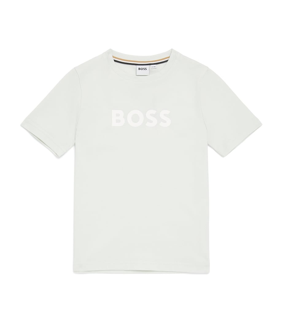 BOSS Cotton Logo T-Shirt 4-16 Years - British product