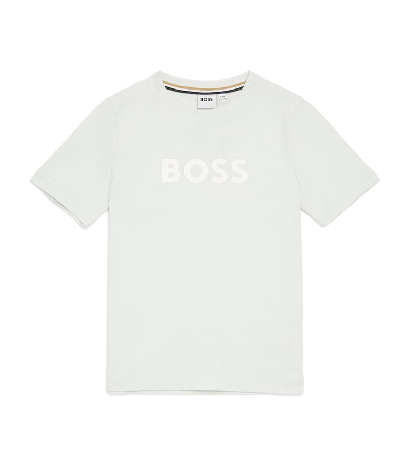 BOSS Cotton Logo T-Shirt 4-16 Years - British product