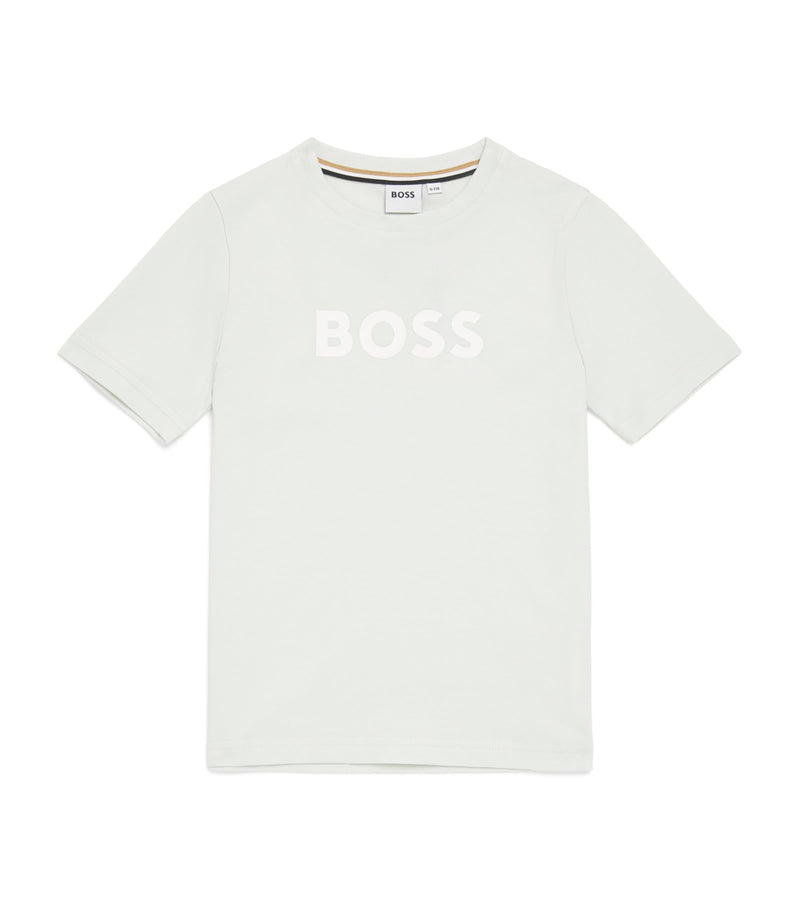 BOSS Cotton Logo T-Shirt 4-16 Years - British product