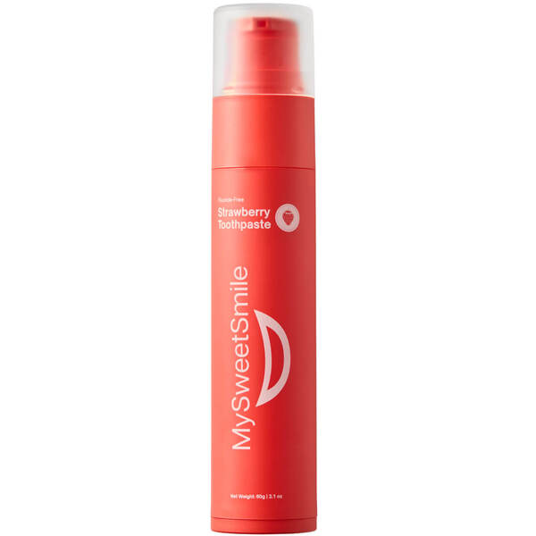 MySweetSmile Strawberry Flavoured Toothpaste , imported from the UK