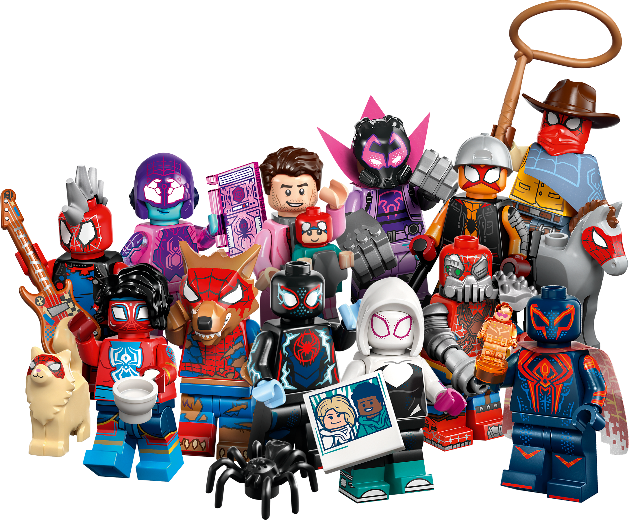 LEGO Spider-Man Minifigure Across the Spider-Verse (British brand)