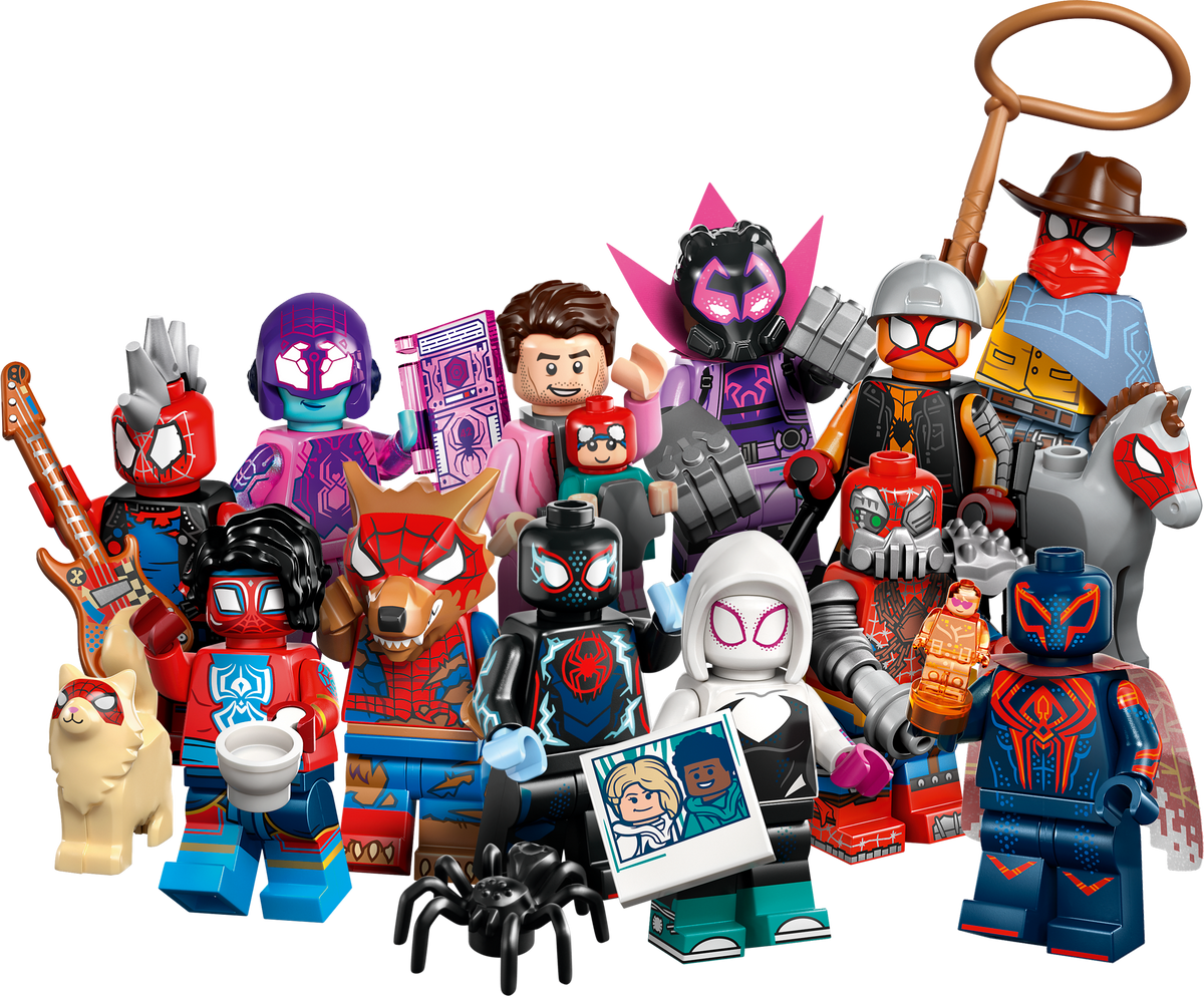 LEGO Spider-Man Minifigure Across the Spider-Verse (British brand)
