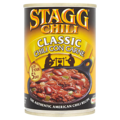 Stagg Classic Beef & Beans Chili Con Carne Canned Chili 400g