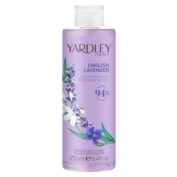 Yardley London lavender shower gel 250ml (British brand)