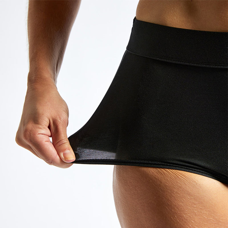 Jude absorbent leak proof underwear black high waist 2XL, UK version