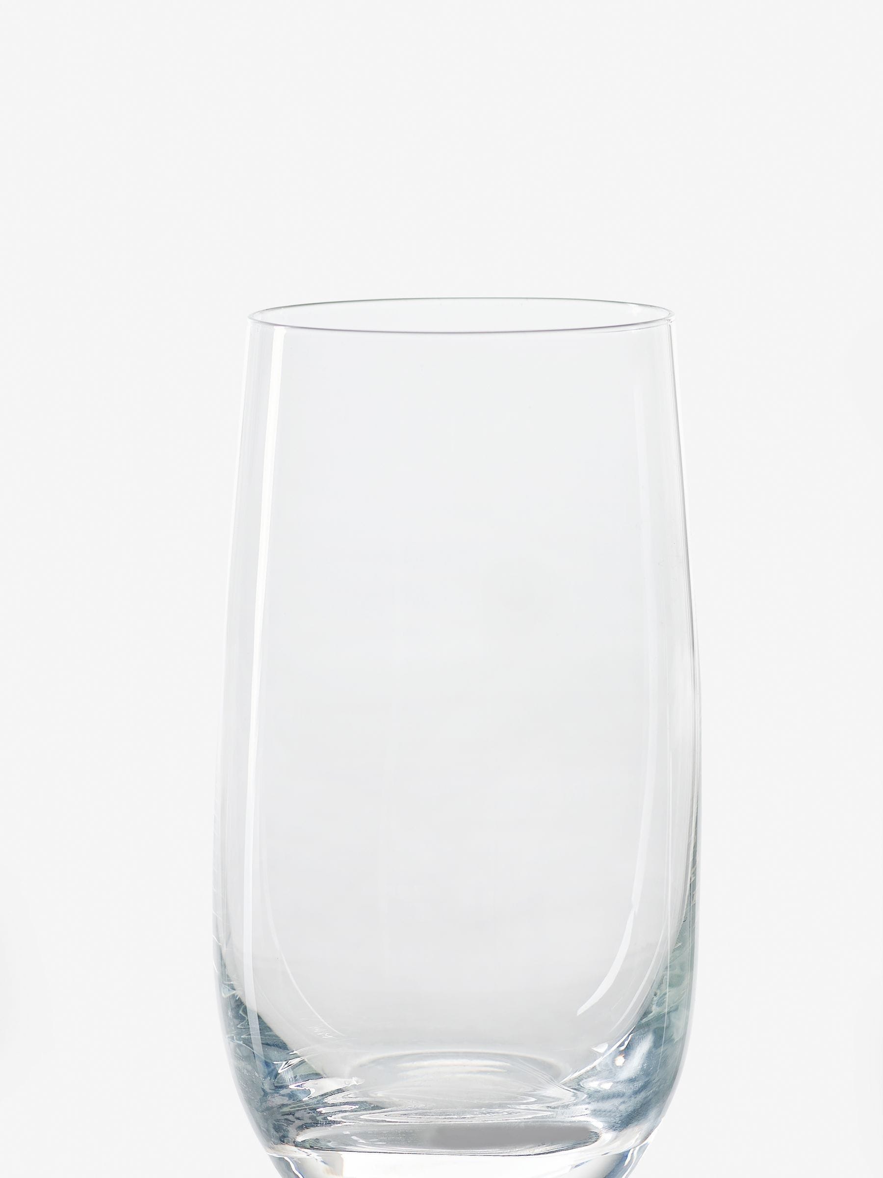 Clear Nova tall tumbler glasses set of 4 - British product