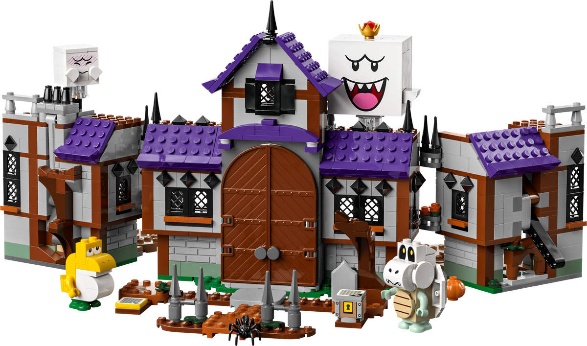 LEGO Super Mario King Boo 932 Pieces Mansion, imported from the UK