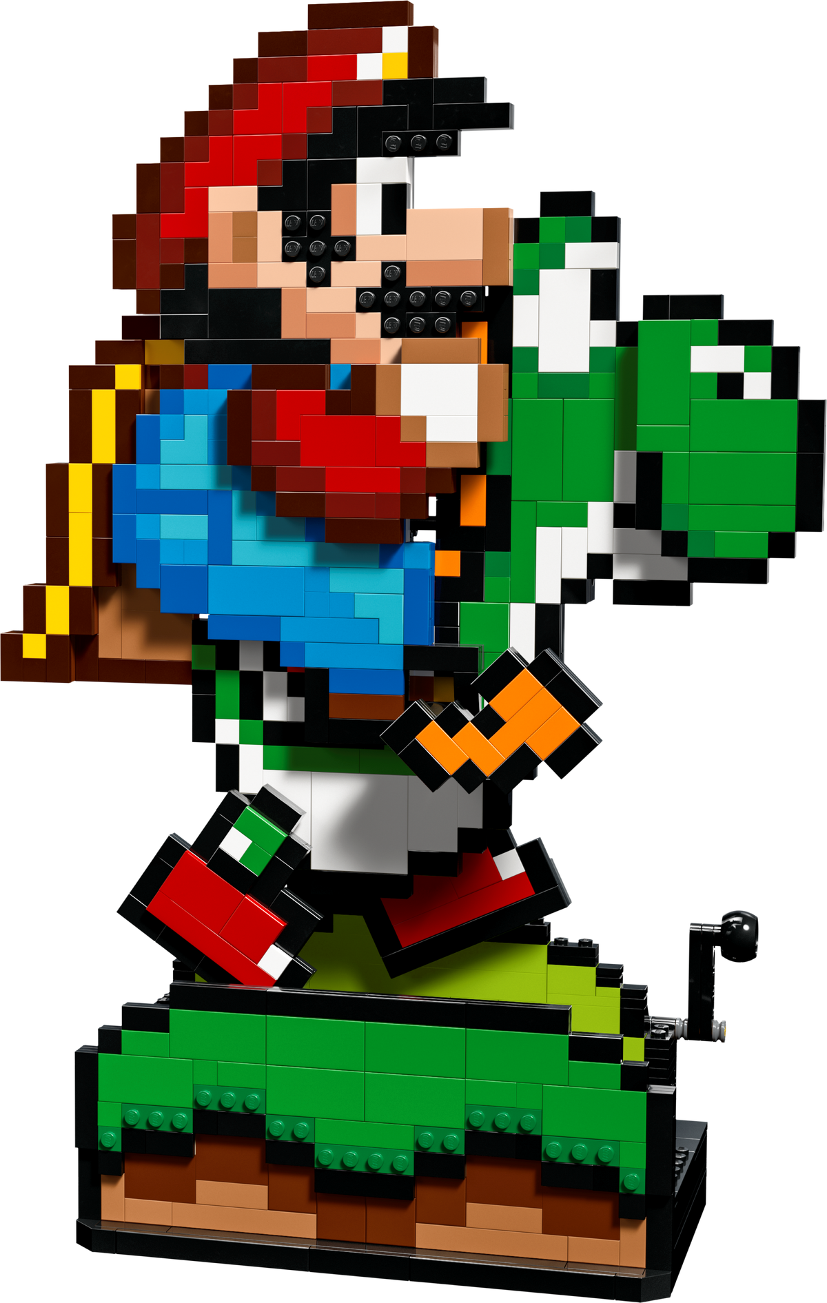 LEGO Super Mario World Mario and Yoshi 1215 piece set, imported from the UK