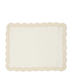 Cabana Magazine Linen Embroidered Emilia Placemat 50cm x 40cm - British product