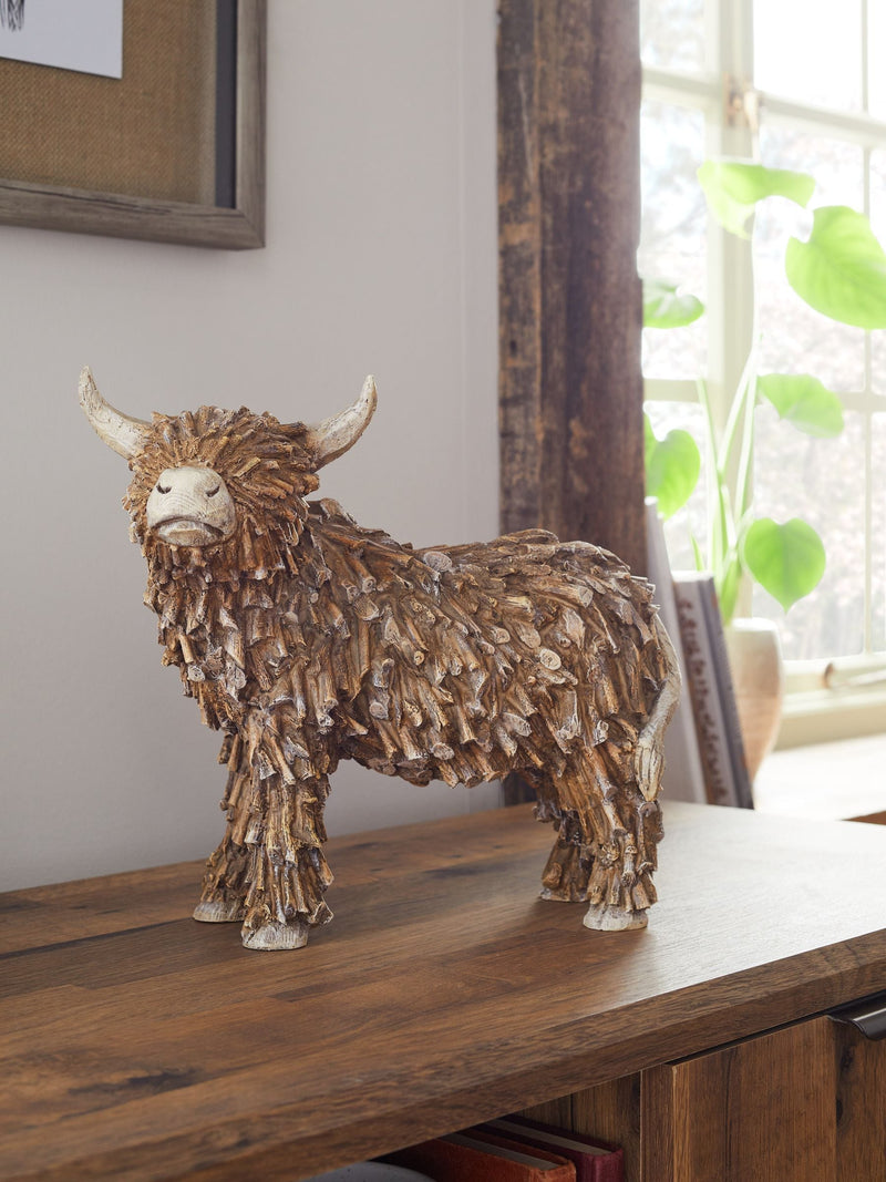 Hamish the Highland medium cow ornament - British product
