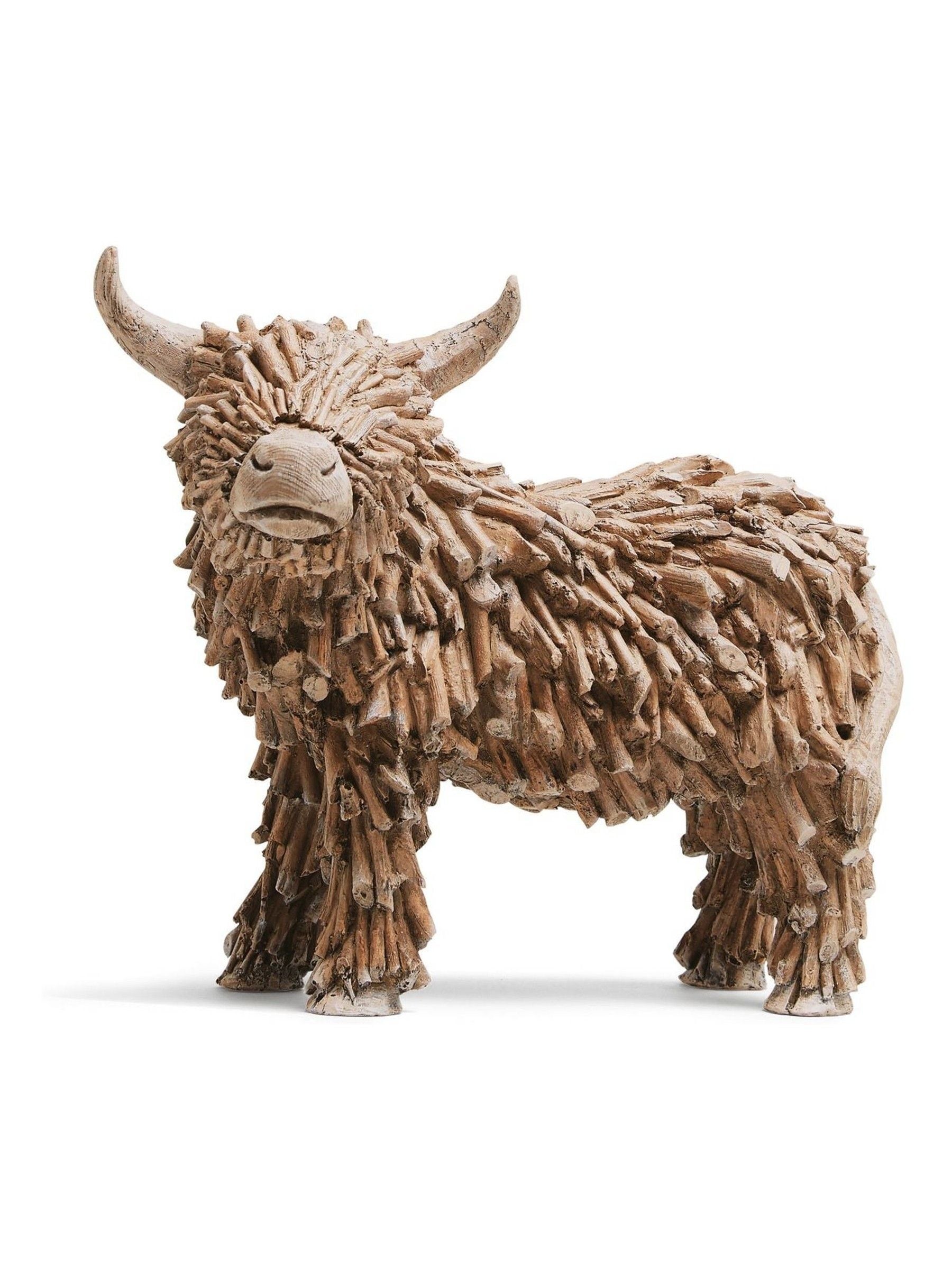 Hamish the Highland medium cow ornament - British product