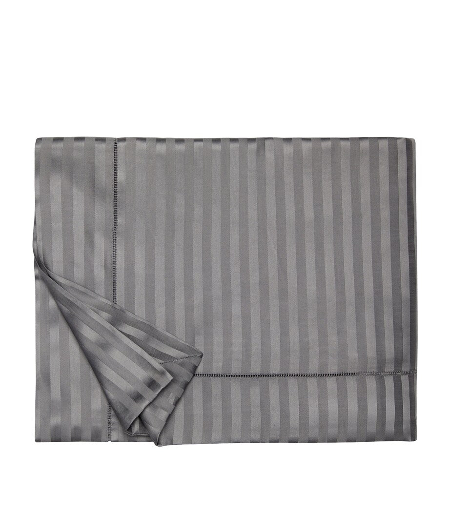 Pratesi striped king duvet cover 230cm x 220cm, imported from the UK