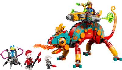 LEGO Mateo's Fire Chameleon Building Set 443 Pieces