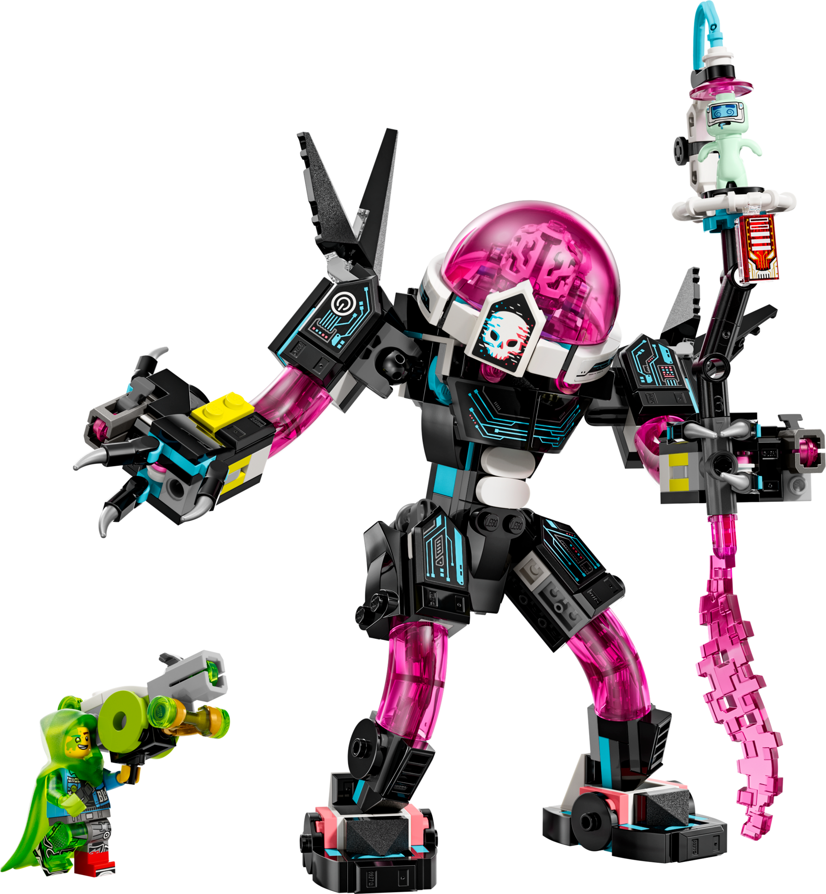 LEGO Mateo Cyber Brain Mech building set 368 pieces, imported from the UK