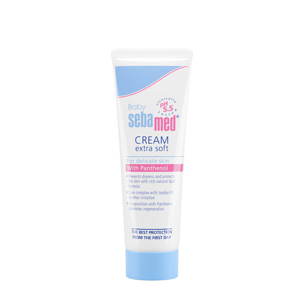 Sebamed Baby Cream Extra Soft 50ml for delicate baby skin care (British brand)