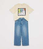 Billieblush straight jeans for children 4-10 years - British product