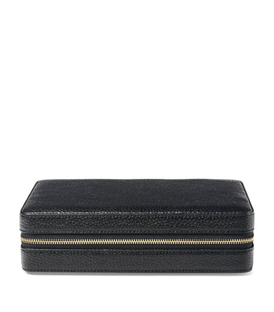Aspinal Of London Large Leather Travel Jewellery Box