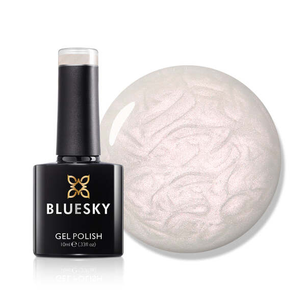 Bluesky Gel Polish Effortless Grace Pearl White - British product