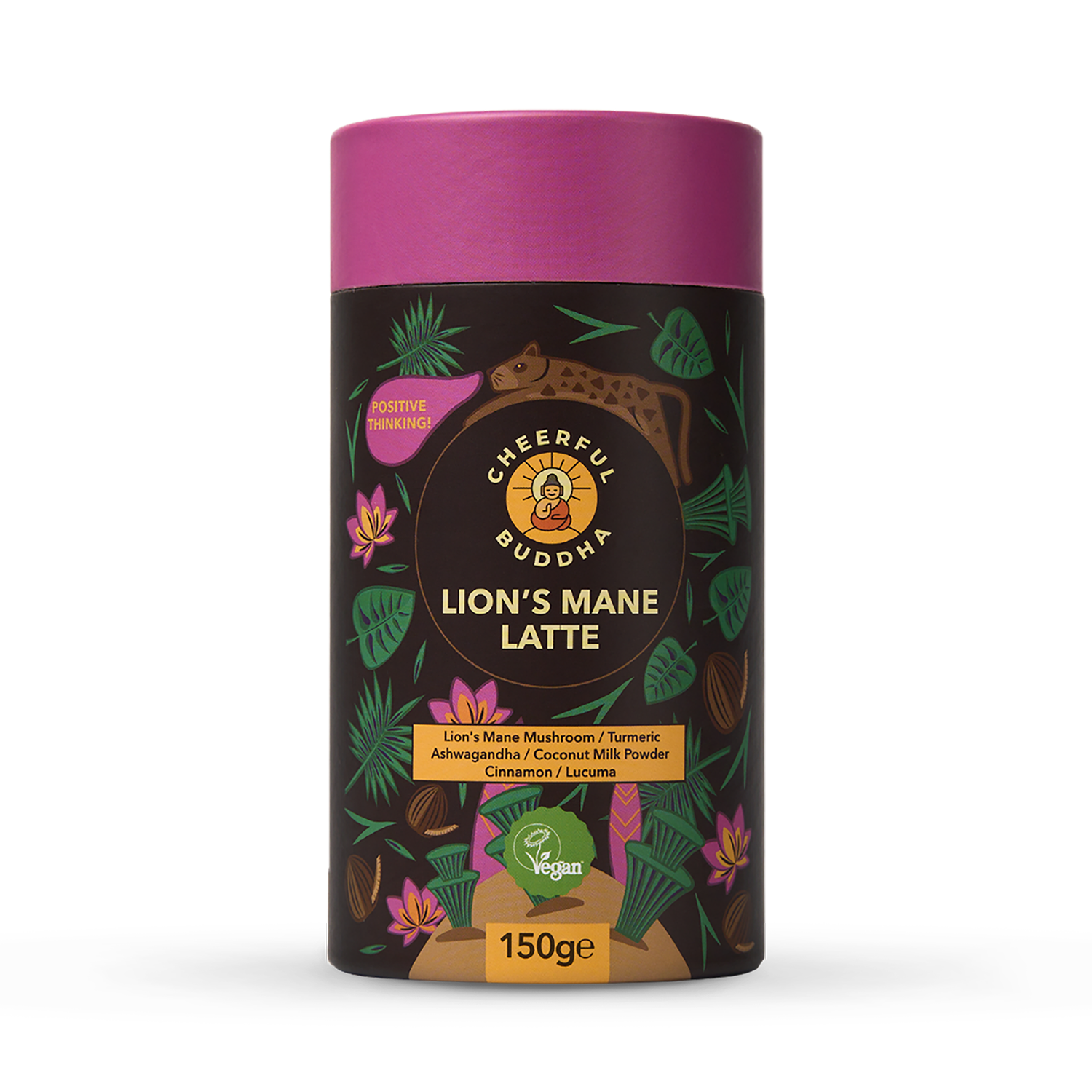 Cheerful Buddha Lion's Mane Mushroom Coffee Blend 150g - 999082