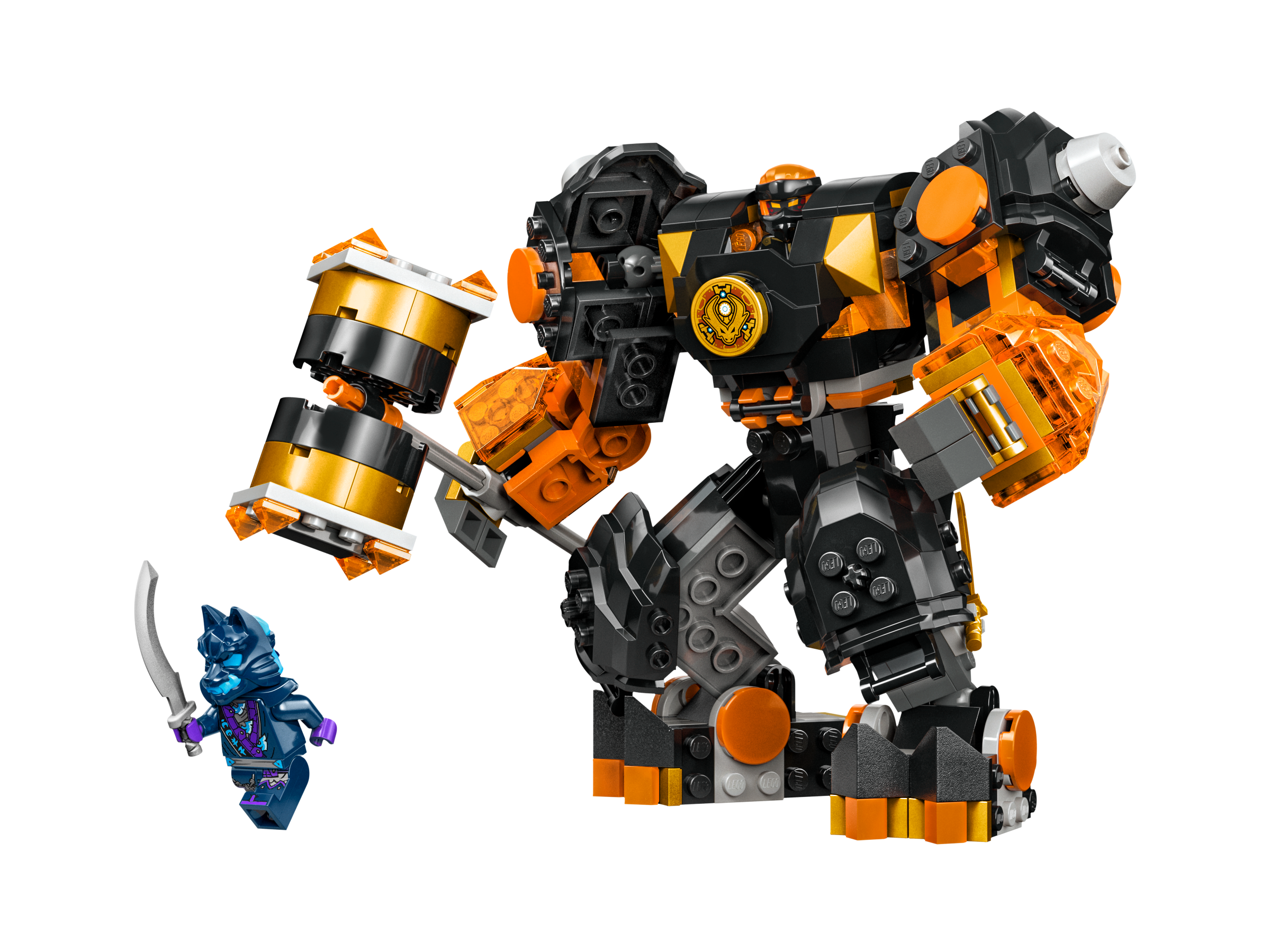 LEGO Cole's Elemental Earth Mech 235 Pieces - British product
