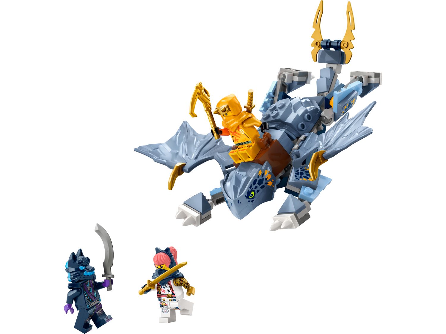 LEGO Young Dragon Riyu Ninja dragon playset 132 pieces (British brand)