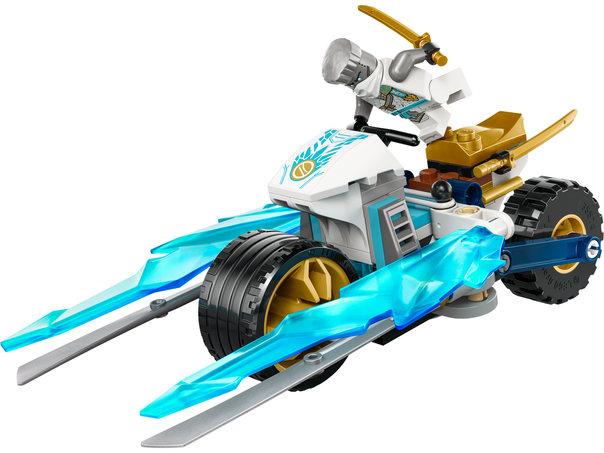LEGO Ninjago Zane's Ice Motorcycle Building Set 84 Pieces (British brand)