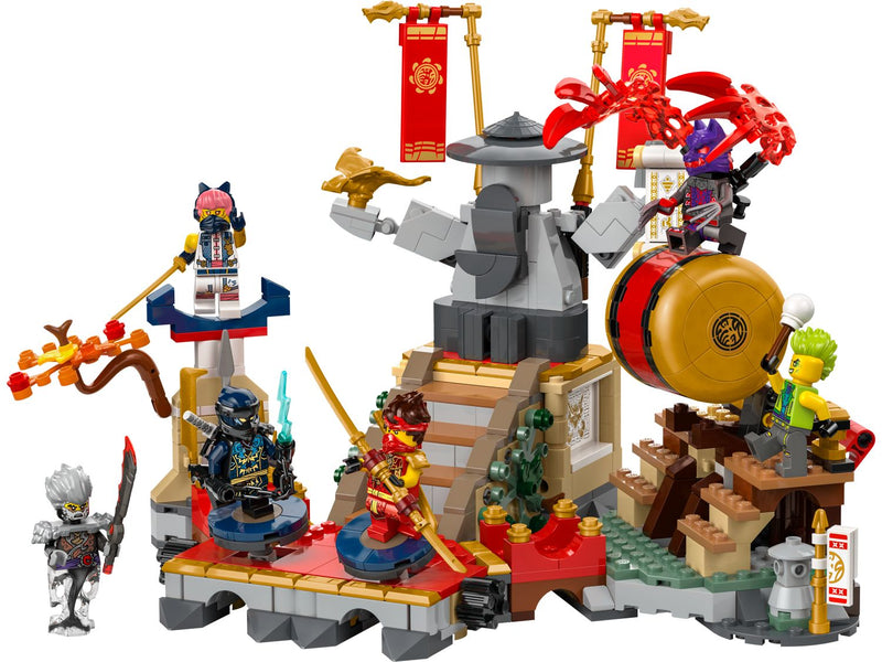 LEGO NINJAGO Tournament Battle Arena building set 659 pieces (British brand)