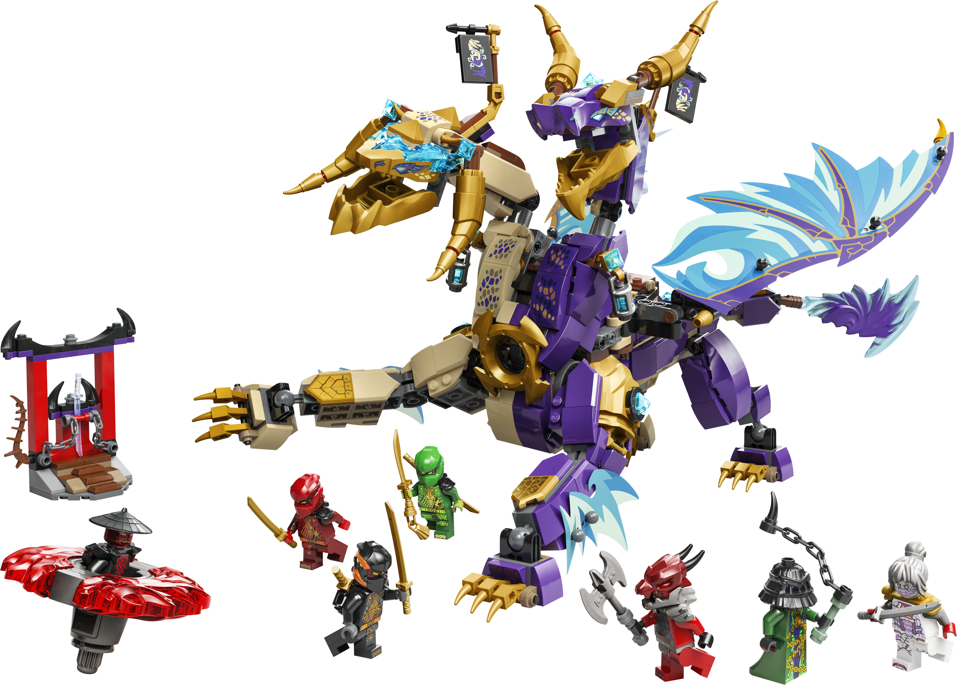 LEGO NINJAGO Arc Dragon of Focus Playset 869 Pieces - British product