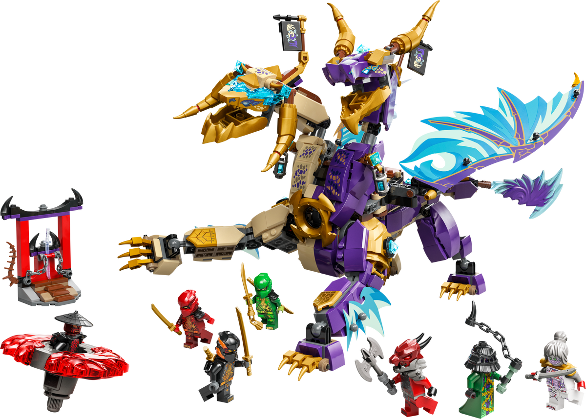 LEGO NINJAGO Arc Dragon of Focus Playset 869 Pieces - British product