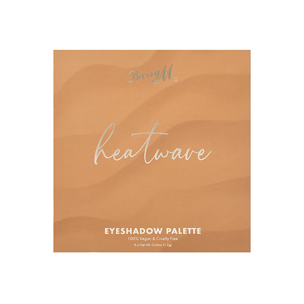 Barry M Heatwave Eyeshadow Palette 9 shades - British product