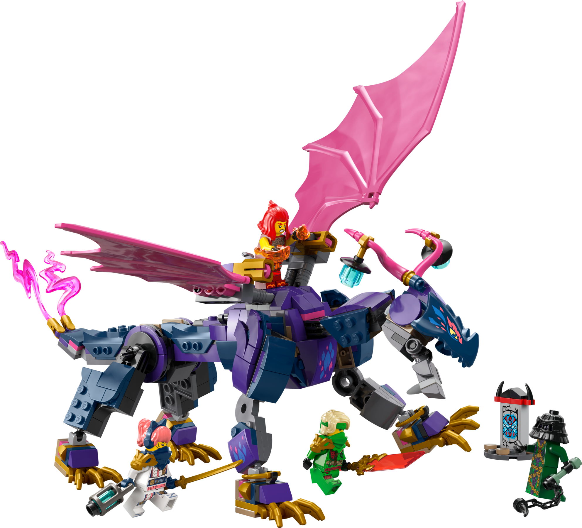 LEGO dragon playset Rontu Master Dragon 381 Pieces, imported from the UK