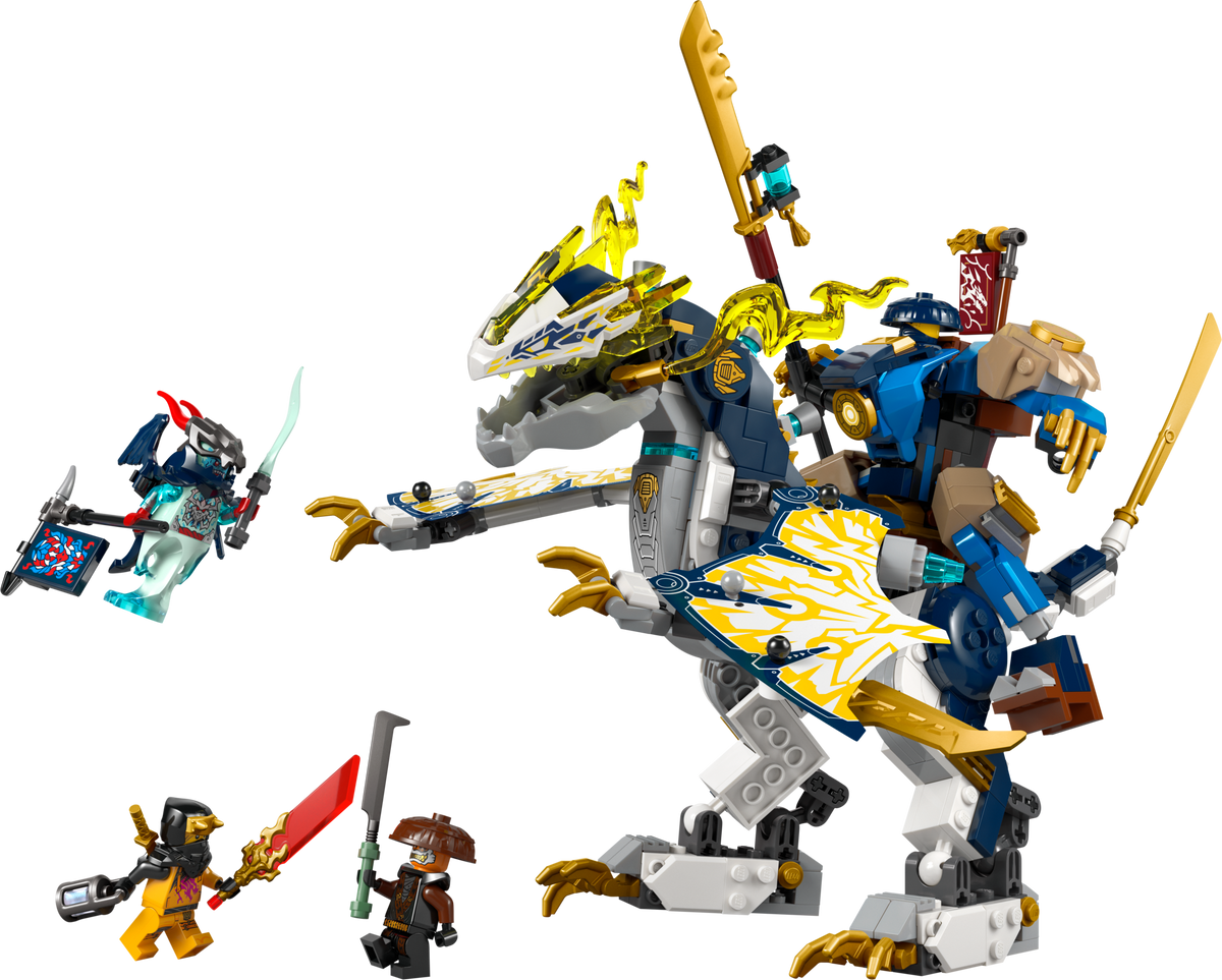 LEGO Ninjago Mech Dragon Rider building set 584 pieces, imported from the UK