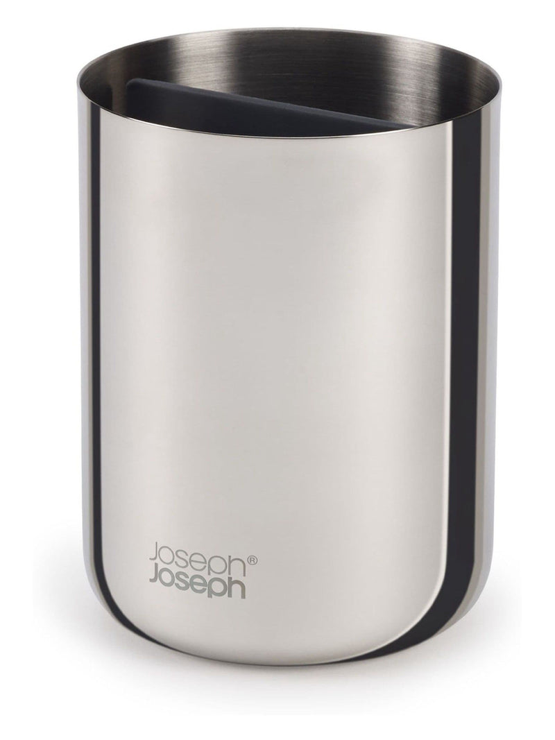 Joseph Joseph Luxe Stainless Steel Toothbrush Caddy 11.5cm, UK version