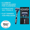 Wilkinson Sword Hydro 5 razor men's skin protection 1 pack (British brand)