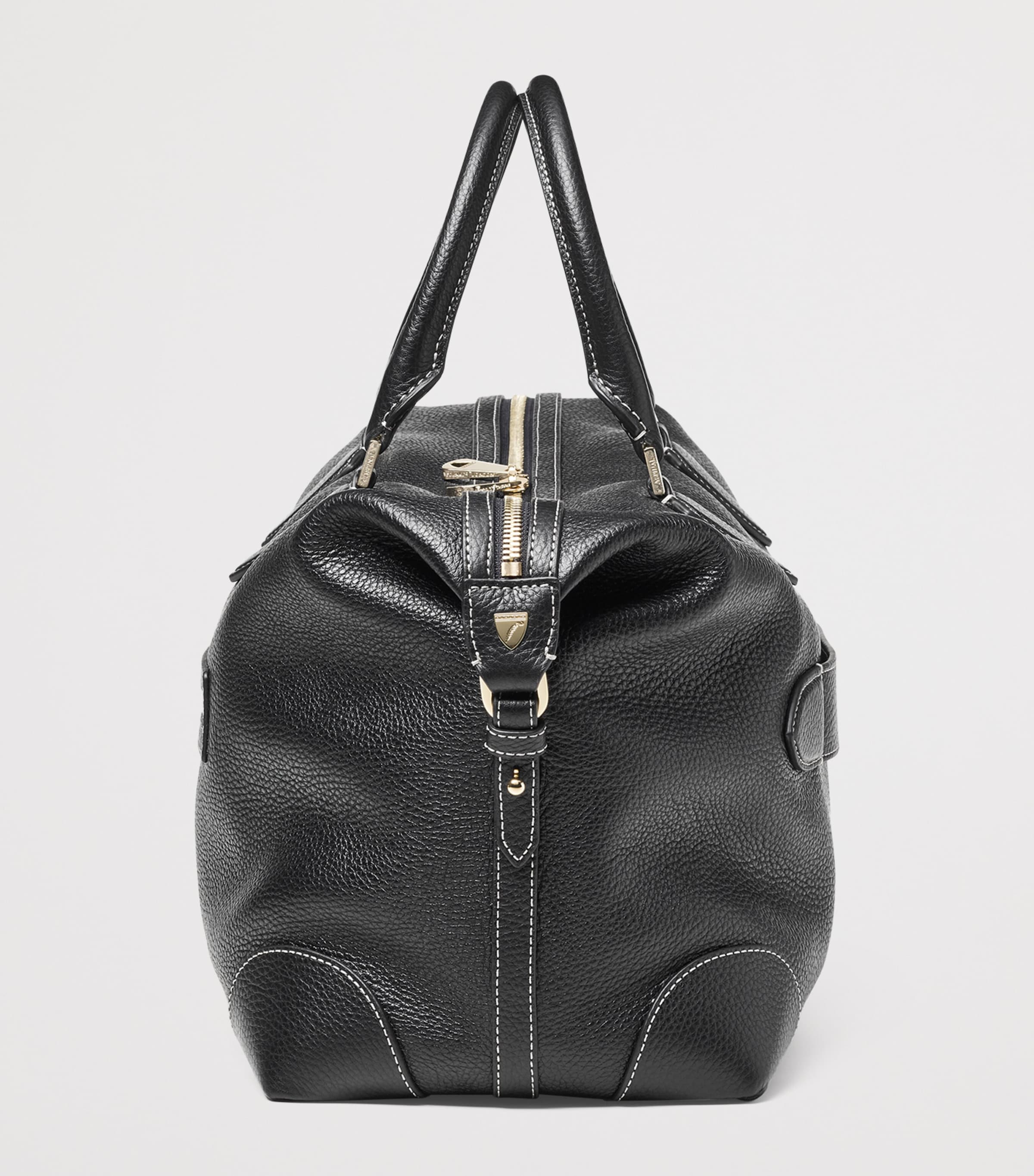 Aspinal Of London Leather Hudson Flight Bag