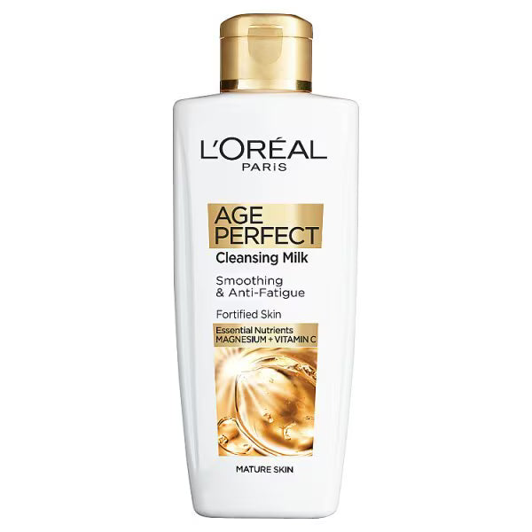 L'Oréal Paris Age Perfect Cleansing Milk 200ml, UK version