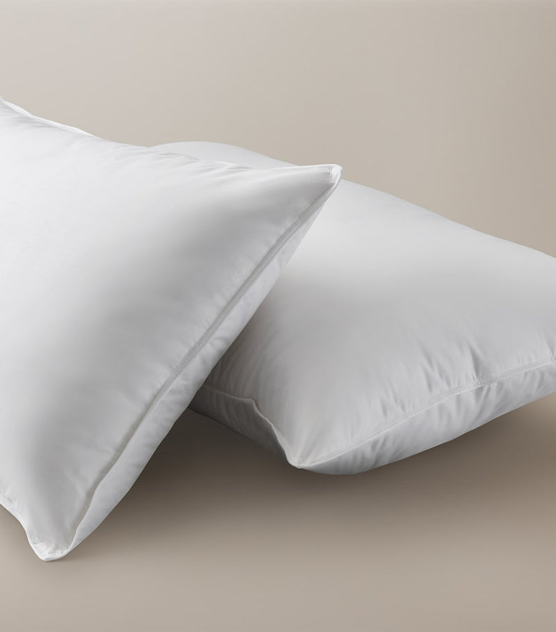 SAVOIR Firm Canadian Goose Down and Feather Pillow 50cm x 90cm (British brand)