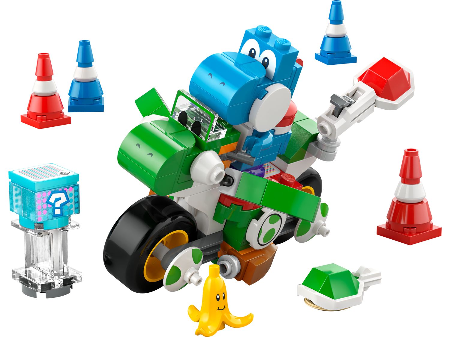LEGO Super Mario Yoshi Bike 133 piece set, imported from the UK