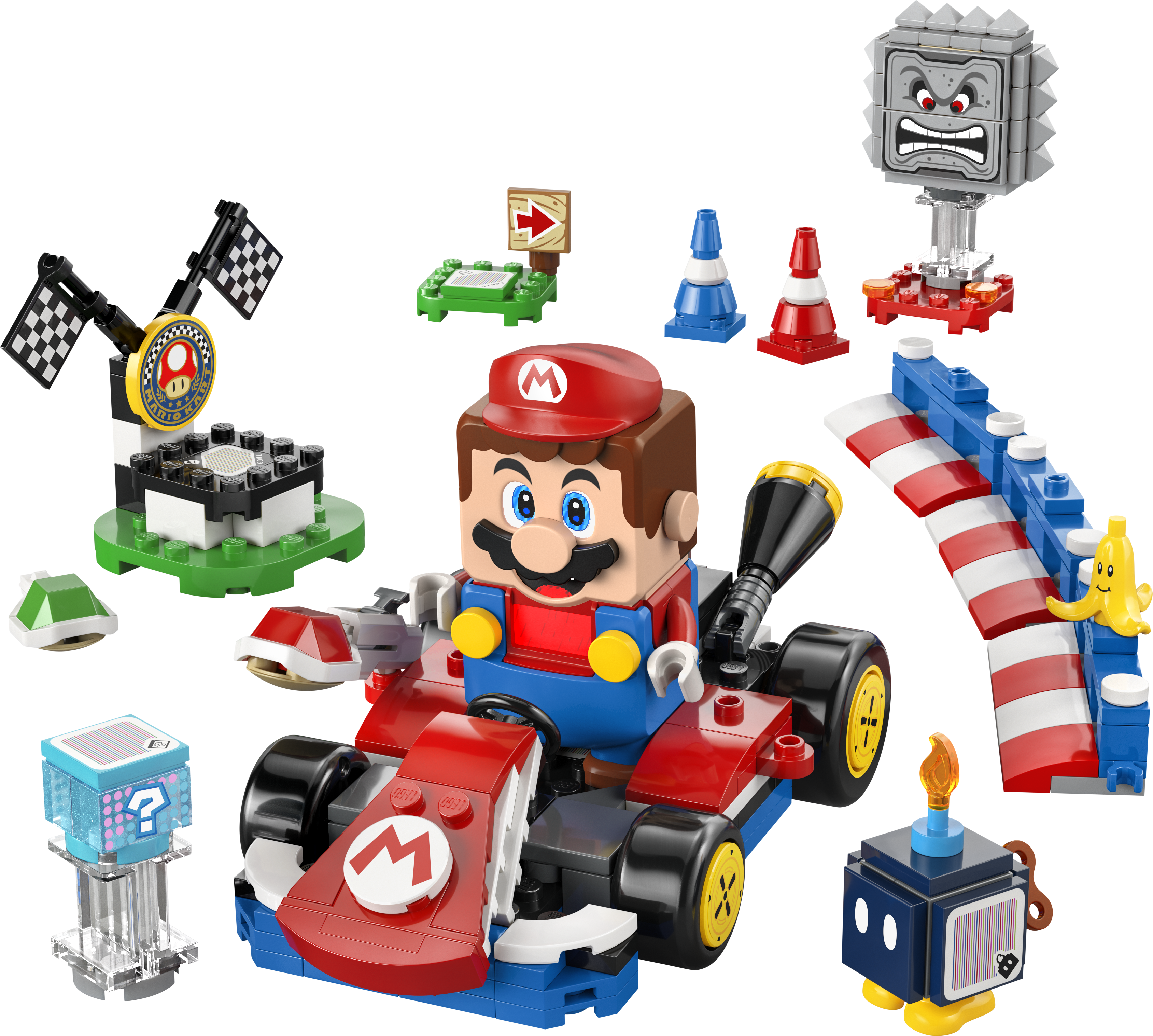 LEGO Mario Kart - imported from the UK