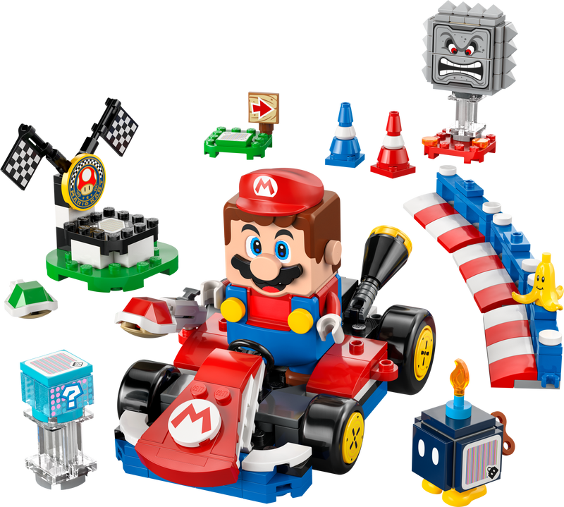 LEGO Mario Kart - imported from the UK