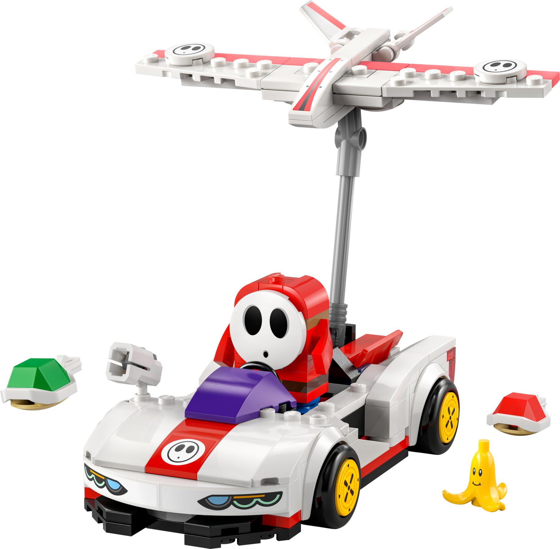 LEGO Mario Kart Shy Guy Vehicle 249 Piece, imported from the UK