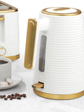 Salter White Palermo Texture Kettle 1.7L (British brand)