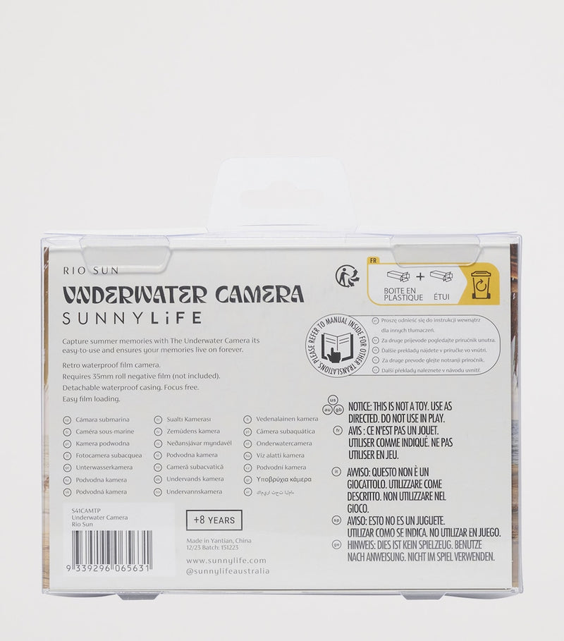 Sunnylife Kids Rio Sun underwater camera (British brand)