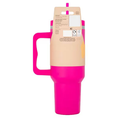 Tasse de boisson Superdrug Rose avec paille