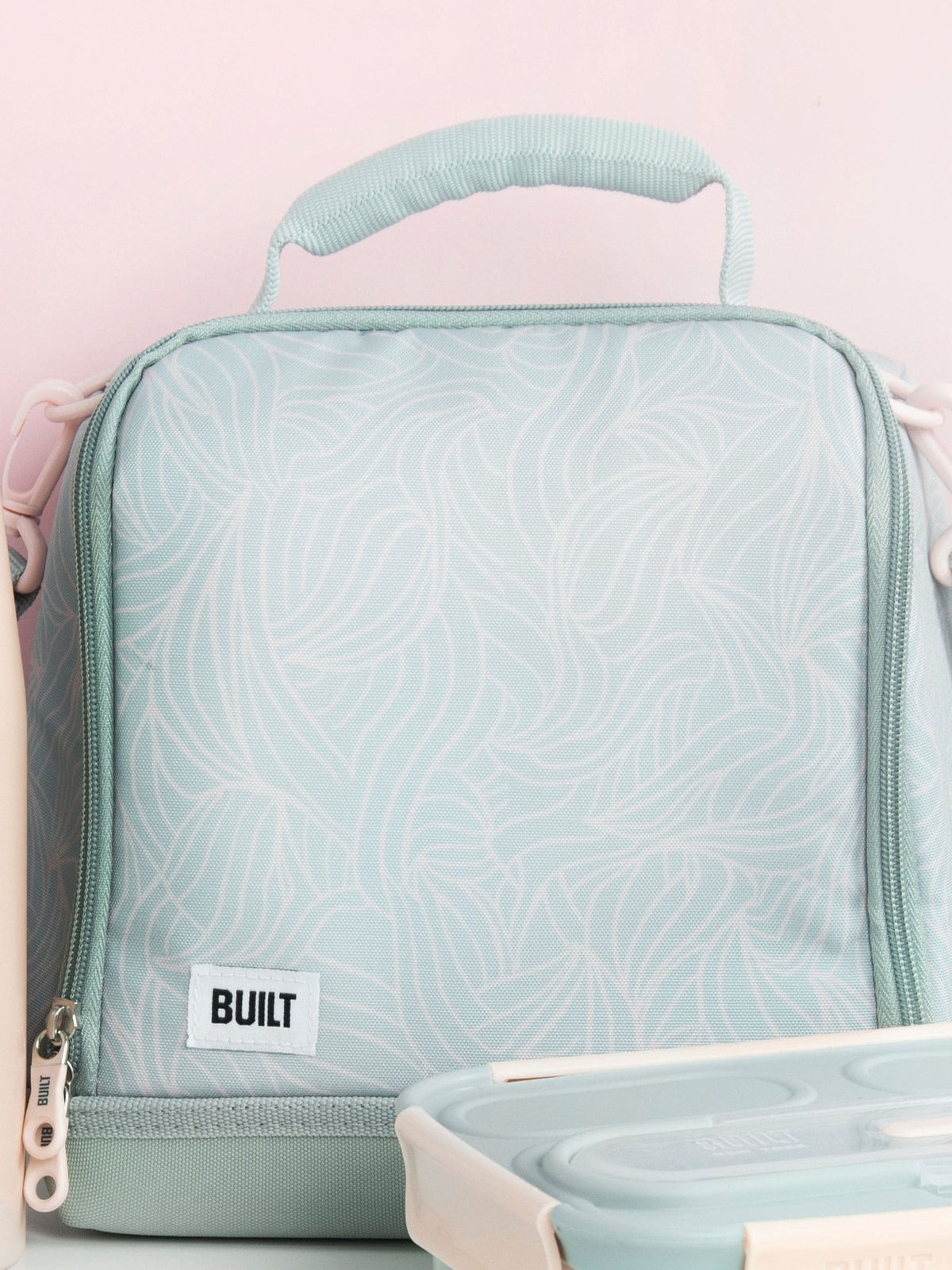 BUILT Pink Mindful 6 Litre Lunch Bag