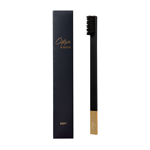 Apriori manual toothbrush Black Gold Soft - British product