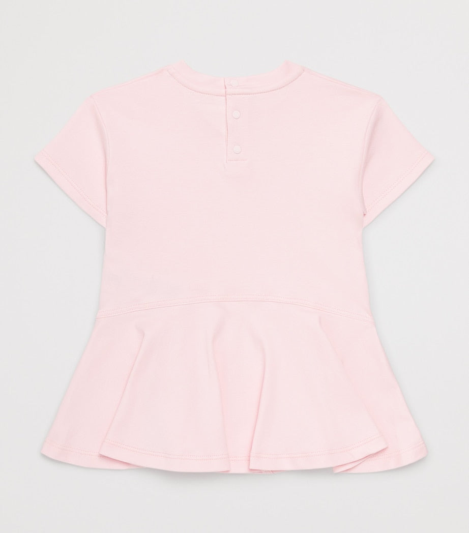 Givenchy Kids Cotton Logo Dress (6-36 Months)