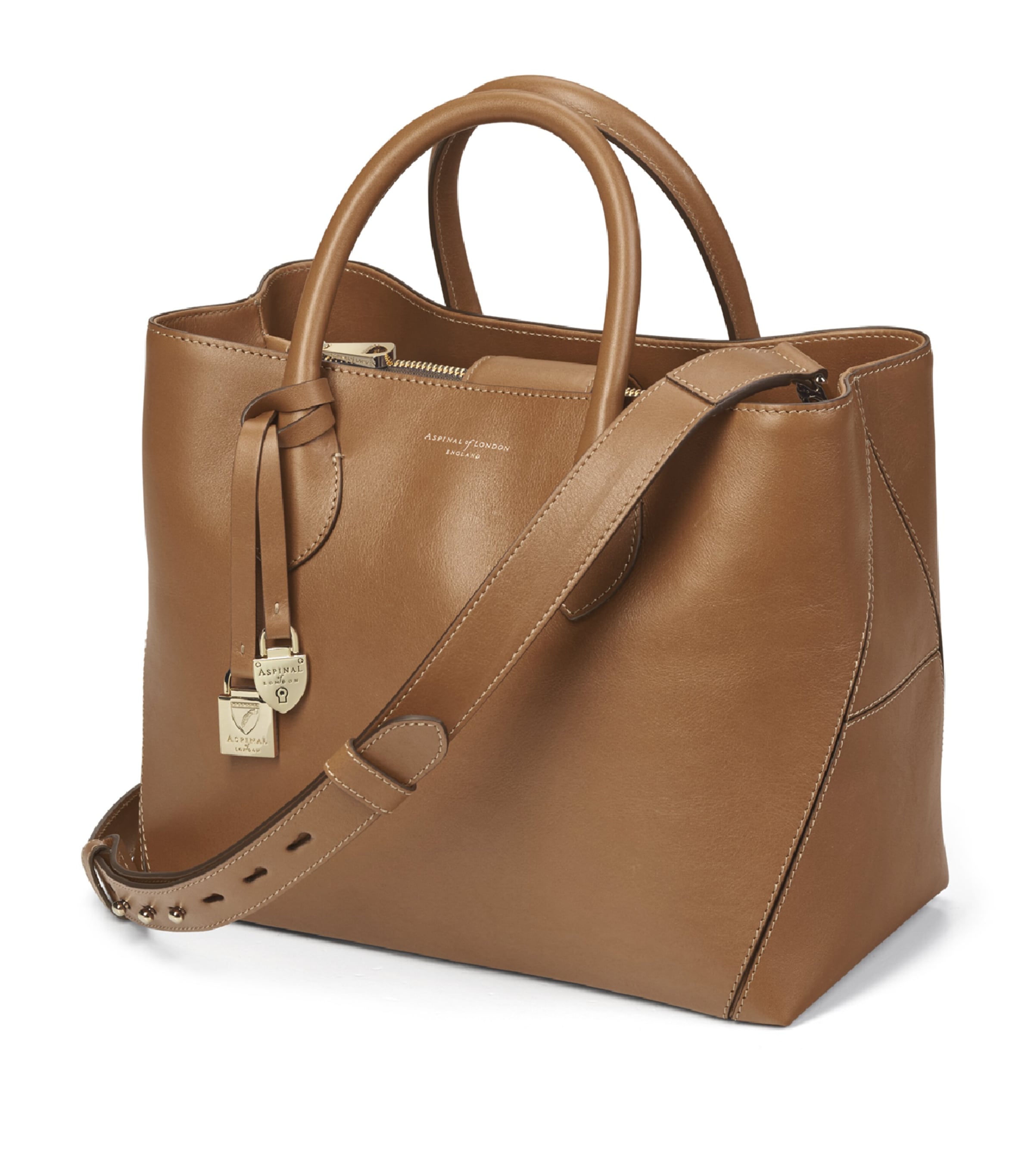 Aspinal Of London Midi Leather London Tote Bag