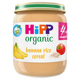 HiPP Banana Rice Breakfast Baby Food Jar 4+ Months - McGrocer